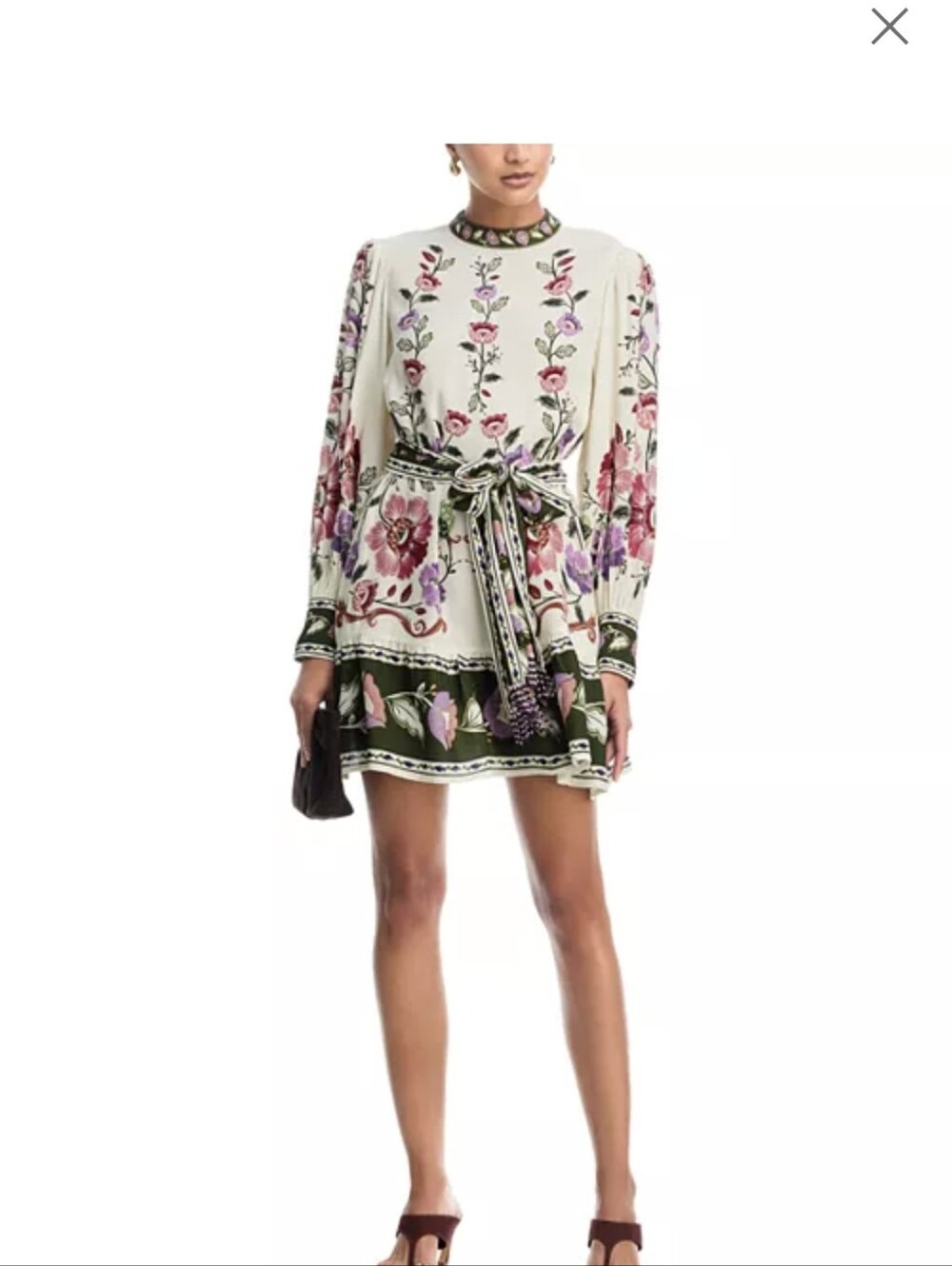 Farm Rio Rococo Minidress - Picture 4 of 6